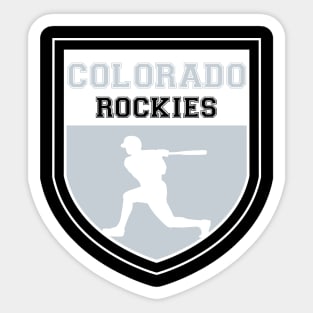 Colorado Rockies Fans - MLB T-Shirt Sticker